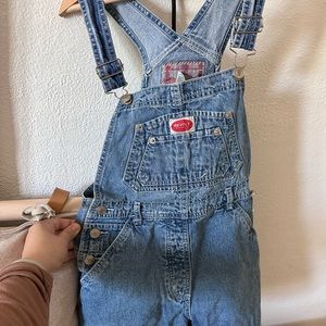 Revolt Denim Overall Short Vintage Denim